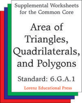 Preview of Area of Triangles, Quadrilaterals, and Polygons (CCSS 6.G.A.1)