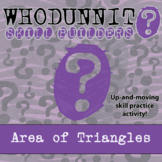 Area of Triangles Whodunnit Activity - Printable & Digital