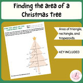 Area of a Christmas Tree - Find Area of Triangle, Trapezoi