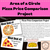 Real Life Application Area of a Circle Pizza Price Compari