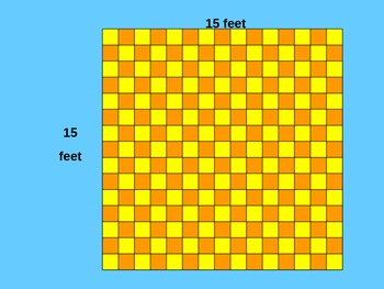 Preview of Area of a Square, Rectangle, and Right Triangle PowerPoint