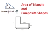 Area of triangle and Compound shapes