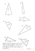 Area Of Triangles Worksheet Teaching Resources | Teachers Pay Teachers