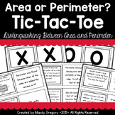 Area or Perimeter? Tic-Tac-Toe Activity