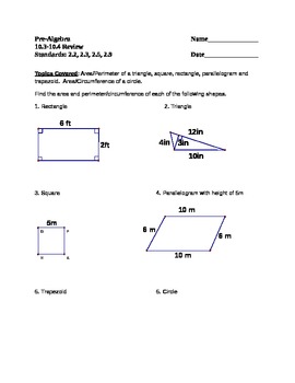 Preview of Area/Perimeter