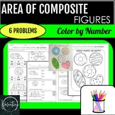 Area of Composite Figures Color By Number Activity