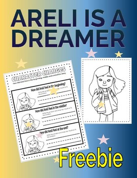 Preview of Areli is a Dreamer Freebie