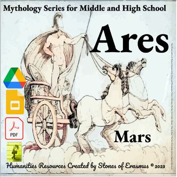 Preview of Ares the God of War (Mars): Grade 8-11 Greek/Roman Mythology ELA