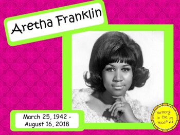 Preview of Aretha Franklin: Musician in the Spotlight TOTALLY UPDATED