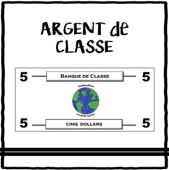 Preview of Argent de classe