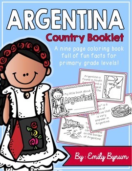 Preview of Argentina Booklet (A Country Study!)