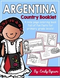 Argentina Booklet (A Country Study!)