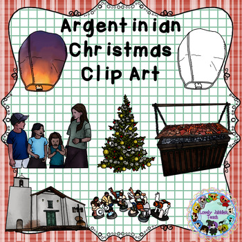 Preview of Argentina Christmas Clip Art