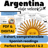 Argentina Comprehensible Spanish Reading about Argentina V