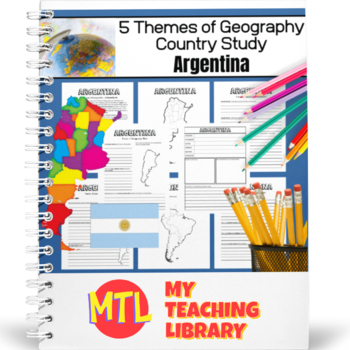 Preview of Argentina Country Study | 5 Themes of Geography