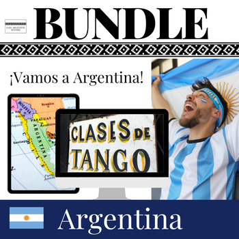 Preview of Argentina Country Study Bundle