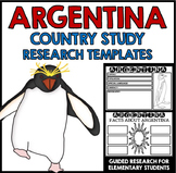 Argentina Country Study Research Project Templates