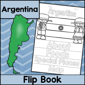 Argentina Flip Book by Katie Stokes | TPT
