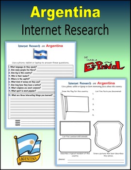 Preview of Argentina - Internet Research Activities
