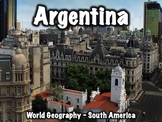 Argentina PowerPoint - Geography, History, Government, Cul