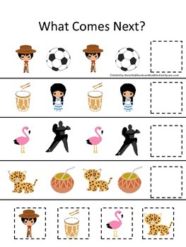 argentina what comes next preschool math game printable daycare