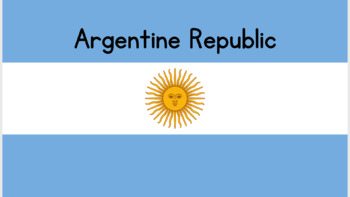 Preview of Argentina for Elementary Learners