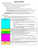 Argument & Author's Bias Notes