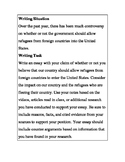Argument Essay-Should we allow refugees into our country?