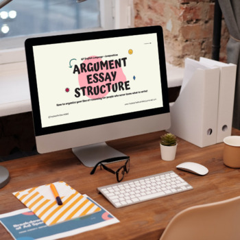 Preview of Argument Essay Structure PPT