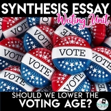 Synthesis Essay Unit - Should We Lower the Voting Age?