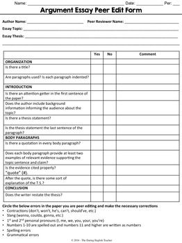 Argument Essay Unit - Student Choice #2 - Four Topics 