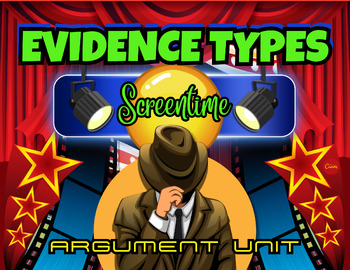 Preview of Argumentative Writing | Evidence Types Mini-Lesson | Listening Practice | Game