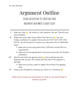 ela regents argument essay topics