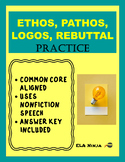 Ethos Pathos Logos Counterclaim Evidence Practice: Argumen