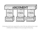 Argument & Thesis Pillars Anchor Chart - Importance of Evi