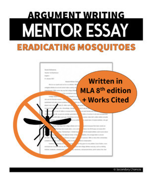 Preview of Argument Unit Mentor Essay: Eradicating Mosquitoes