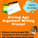 Argument Writing Digital Unit with Text Set 