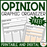 Opinion Writing Graphic Organizer | Argumentative Writing Template | Free