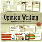 Opinion Writing Unit Distance Learning