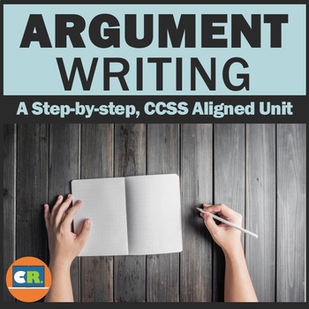 Preview of Argument Writing Unit FREE Sample Lessons