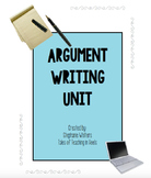 Argument Writing Unit for Middle/High School