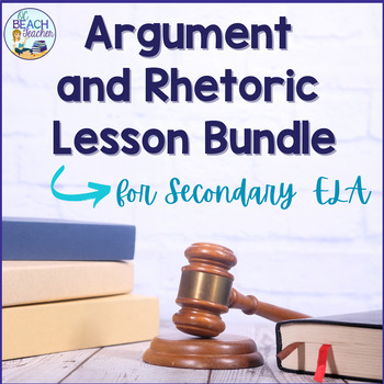 Preview of Argument and Rhetorical Analysis Lesson Bundle - Close Reading and Essay Writing