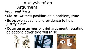 Preview of Argument and logical fallacies PowerPoint Presentation with pictures