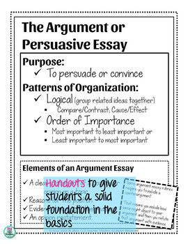 argumentative essay prompts middle school