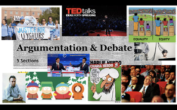 Preview of Argumentation & Debate HIGHLY INTERACTIVE Google Slides BUNDLE