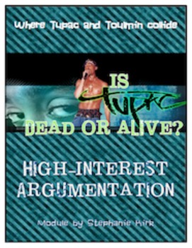Preview of Argumentation: Where Toulmin and Tupac Collide (Lesson Bundle with Keys!)