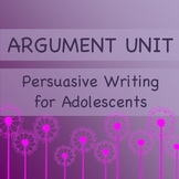 Argumentation Writing Unit: Common Core: Online Collaborat