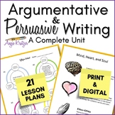Argumentation & Persuasion | Persuasive Writing Unit