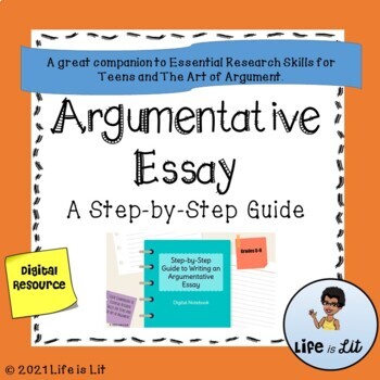 argumentative essay interactive notebook