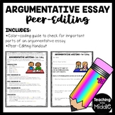 Argumentative Essay Editing Color-Coding Peer Revision Han